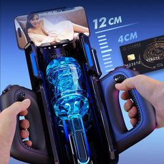 Pureros Thrusting Cannon King Sex Toy for Men with Liner Powered by Leten