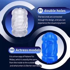 Pureros Thrusting Cannon King Sex Toy for Men with Liner Powered by Leten