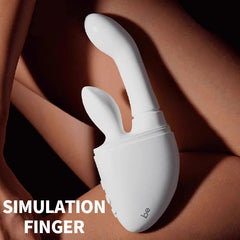 Pureros Upgraded Realistic Finger Kneading Clitoral G Spot Vibrator