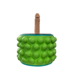 Pureros Yoga Wheel Simulated Penis Sex Machine Relieve Fatigue