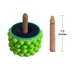 Pureros Yoga Wheel Simulated Penis Sex Machine Relieve Fatigue