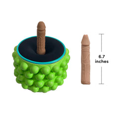 Pureros Yoga Wheel Simulated Penis Sex Machine Relieve Fatigue