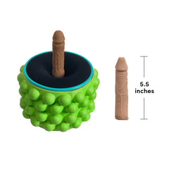 Pureros Yoga Wheel Simulated Penis Sex Machine Relieve Fatigue
