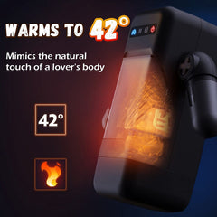 Pureros Game Cup Telescopic Vibrating Heating Masturbator