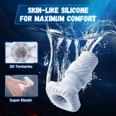 Pureros Game Cup Telescopic Vibrating Heating Masturbator