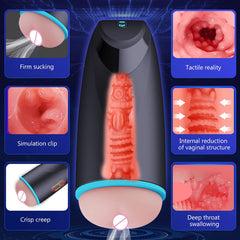 Pureros Raymond - Real Moan Vaccum Sucking Vibration Male Penis Stroker